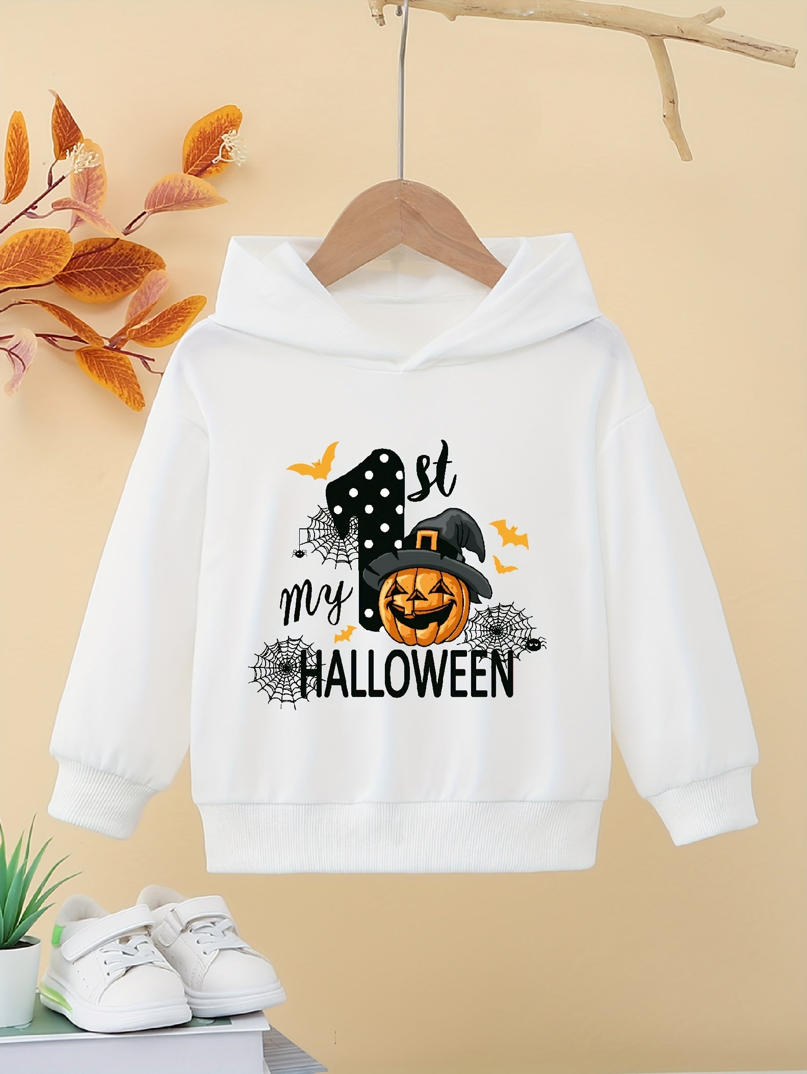 Teacher & Ghost Halloween Hoodie for Girls