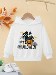 Teacher & Ghost Halloween Hoodie for Girls