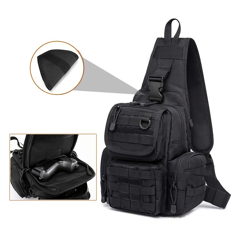 Tactical Chest Sling Bag Military Backpack for Fishing