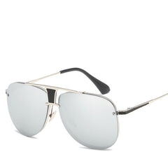 European American Cut Edge Chain Leg Cat Eye Sunglasses