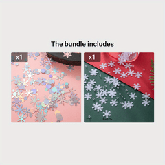 30g Desktop Snowflakes Decor Wedding Party Christmas Halloween Confetti