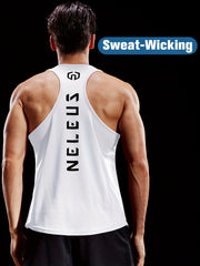 Men's Quick Drying Sleeveless Tank Top for Sports Fitness
