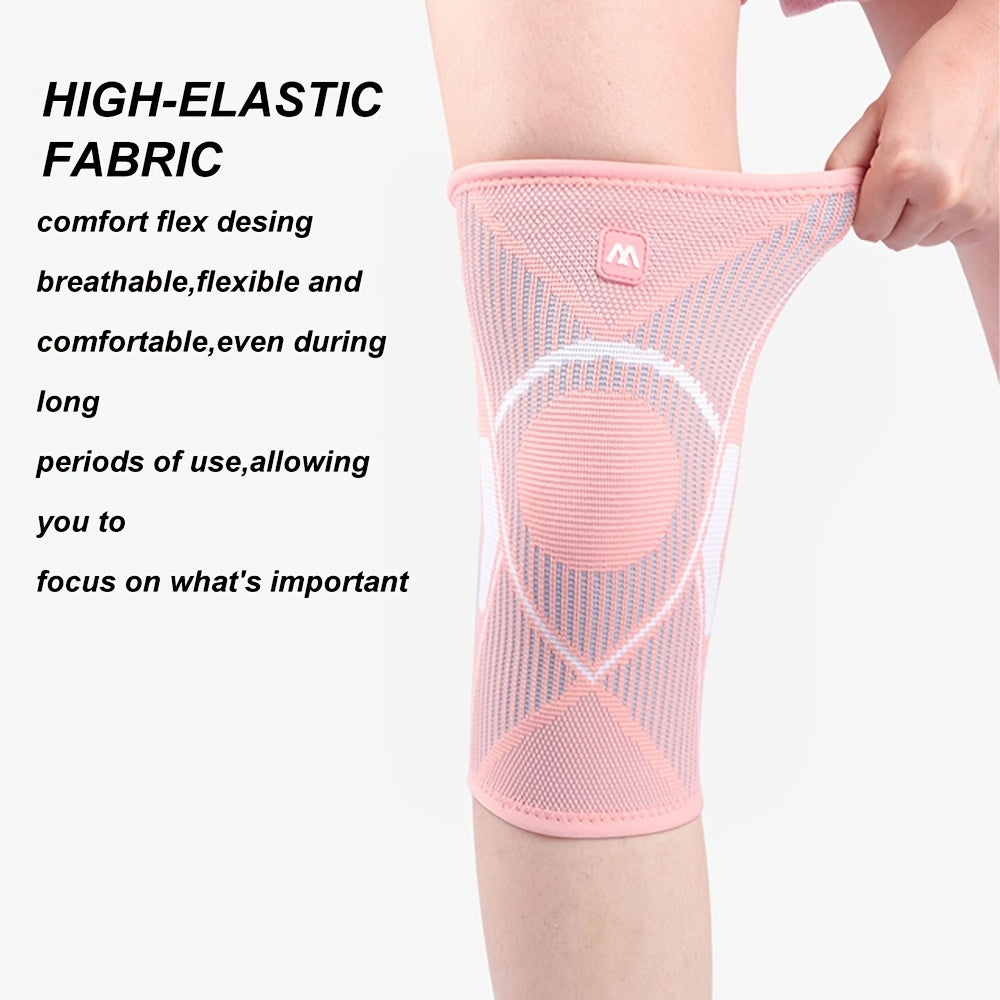 Breathable Anti Skid Compression Knee Pads for Sports Unisex Protective Gear
