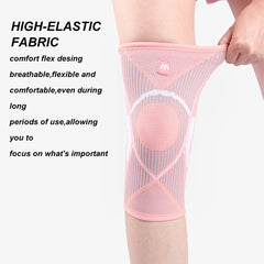 Breathable Anti Skid Compression Knee Pads for Sports Unisex Protective Gear