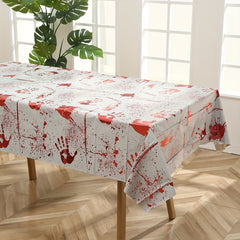Halloween Theme Party PE Tablecloth Disposable Rectangular Tablecloth