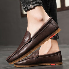Men's Customizable Loafer Shoes Lightweight Non Slip Driving Shoes