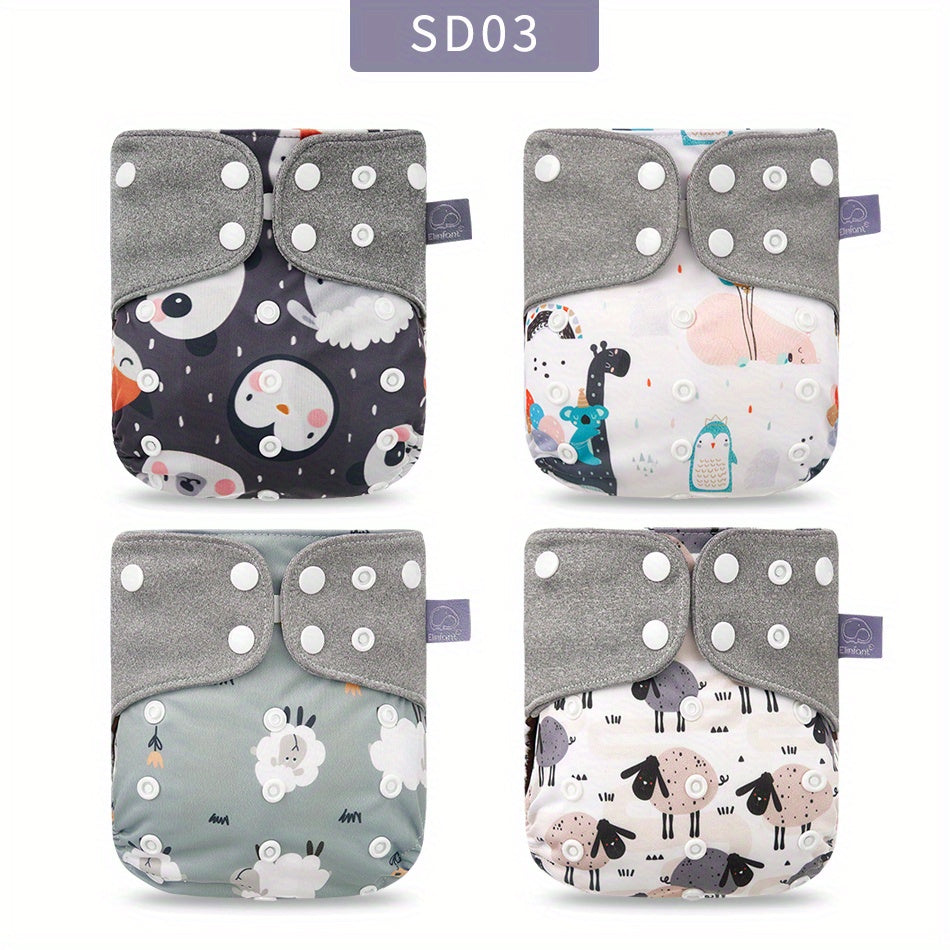 Elinfant Waterproof Washable Cloth Diapers