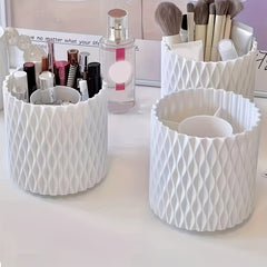 1pc Round Pens Makeup Brush Storage Tray