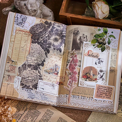 30 Sheets Vintage Inspiration DIY Notebook Paper