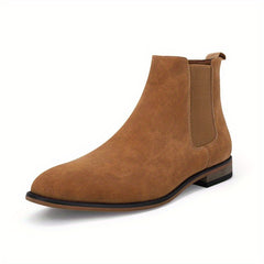 Men's Chelsea Boots Preppy Style Casual Walking Shoes
