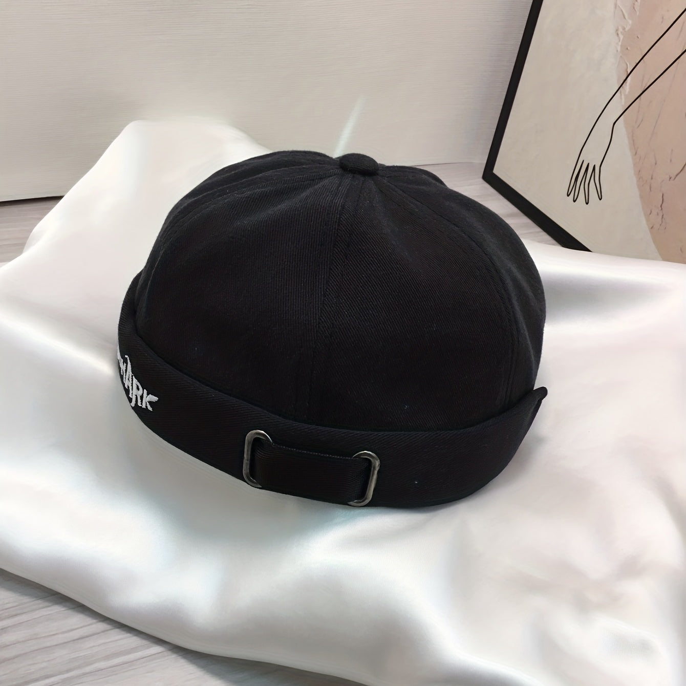 Shark Skull Embroidery Beanie Cap Hip Hop Hat