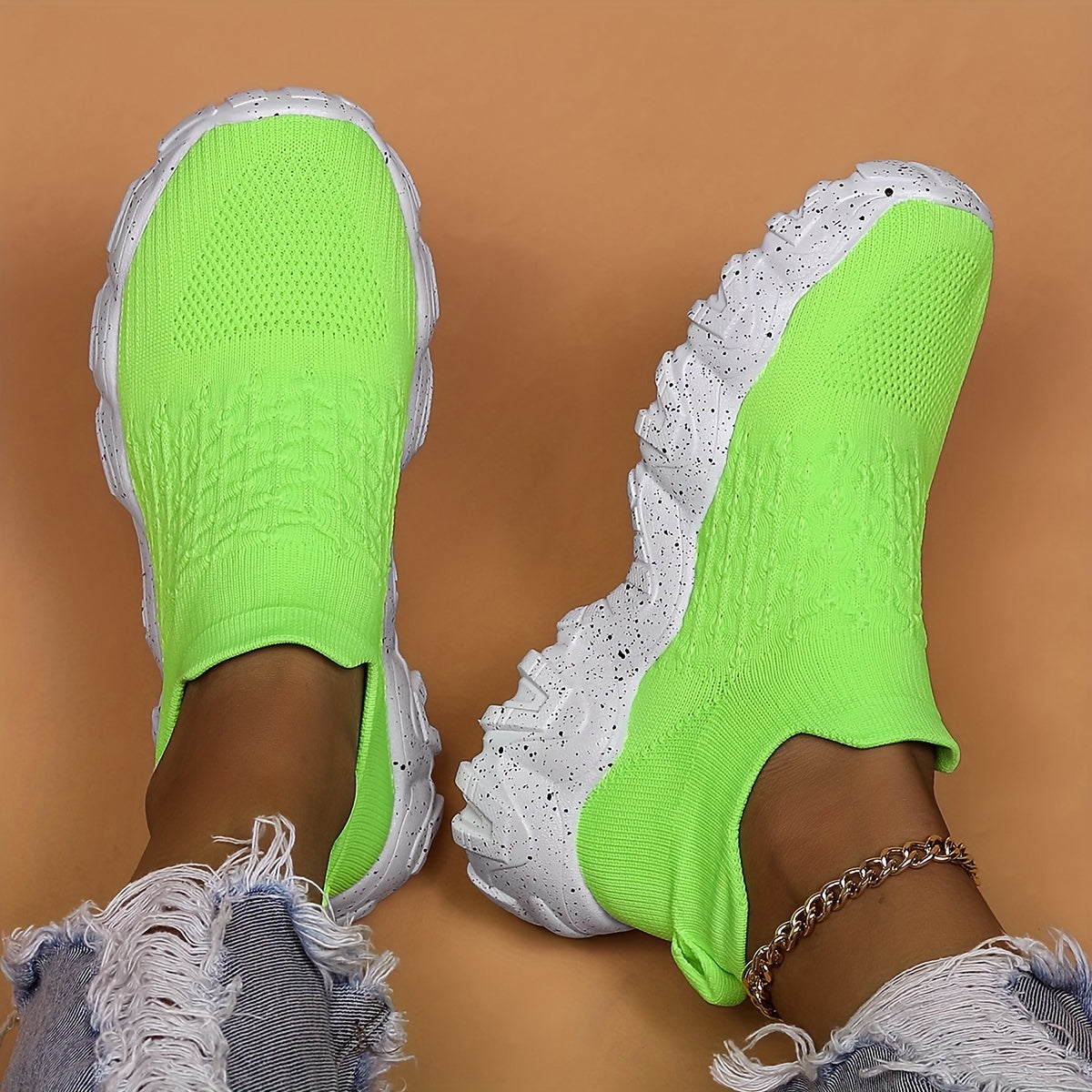 Women's Breathable Chunky Sneakers Lightweight Non slip Shoes