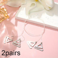 2 Pairs Non Slip Shoulder Straps Invisible Seamless Underwear Straps