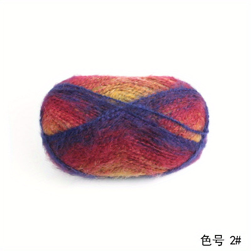 3pcs Gradient Iceland Wool Yarn DIY Crochet Knit Sweaters Scarves Hats