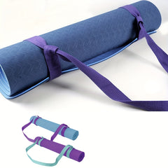 Adjustable Cotton Yoga Mat Storage Straps in Multiple Colours