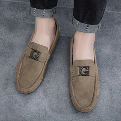 Men's Moc Toe Loafer Shoes Non Slip Slip On Shoes