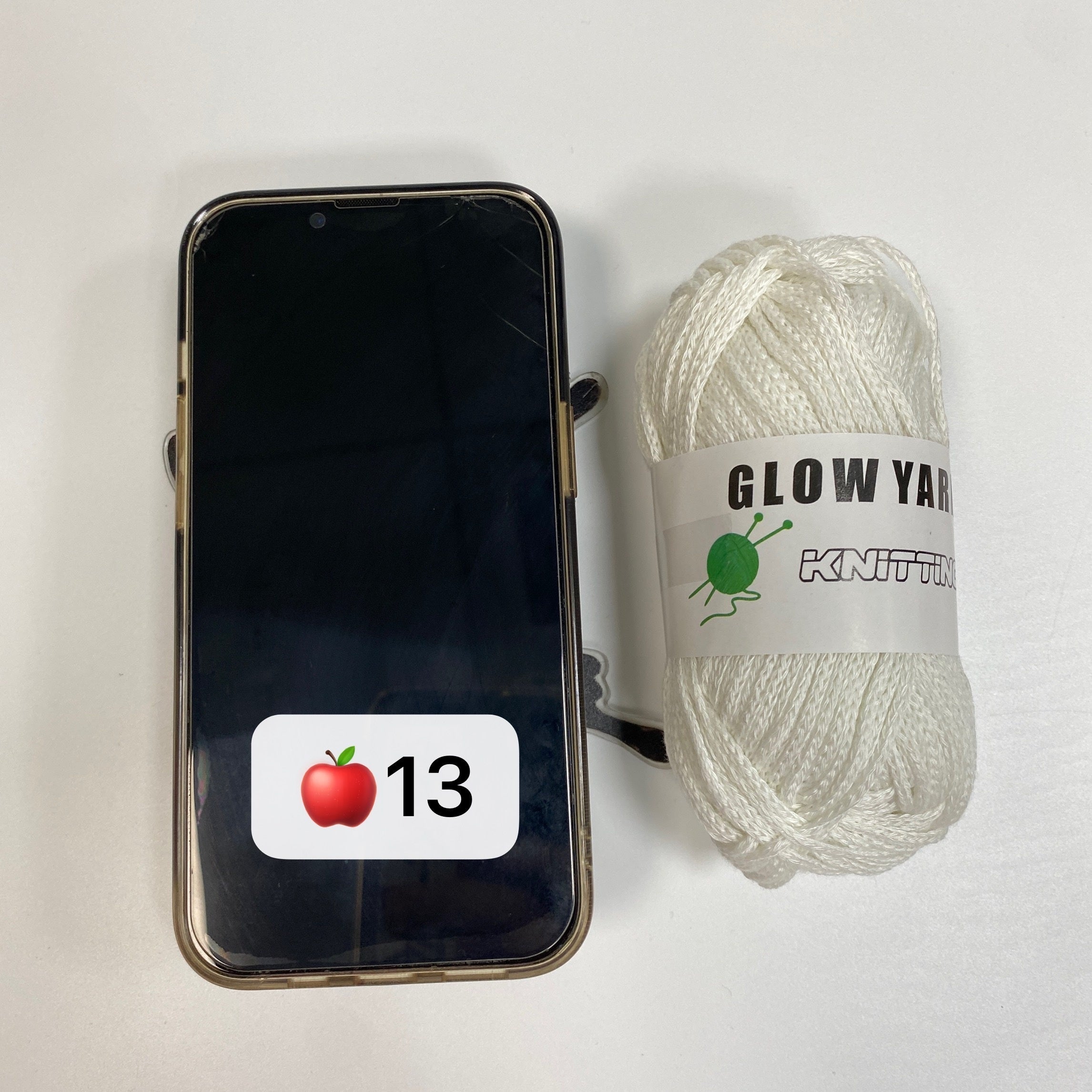5 Rolls Glow In The Dark Yarn 50g - Hand Knitting Crocheting Bags Accessories