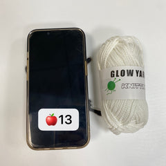 5 Rolls Glow In The Dark Yarn 50g - Hand Knitting Crocheting Bags Accessories