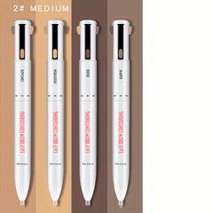 4-In-1 Long Lasting Makeup Pen - Lip Liner Eyeliner Eyebrow Highlighter
