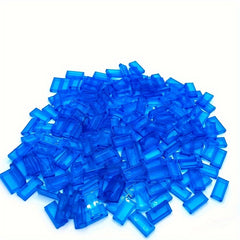 100pcs Transparent Light Panels for Pixel Art, ABS Blocks Compatible