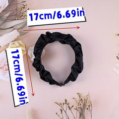 Vintage Wide Brim Cloth Hair Band Hair Accessories For Girls Women