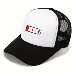 Men's Mesh Trucker Cap Dad Hat Summer Outdoor Sun Cap