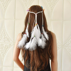 Bohemian Feather Headwear Photography Tourist Hair Accessories