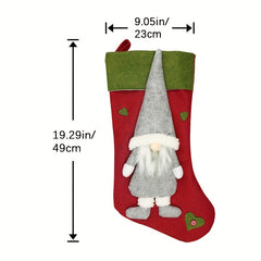 Christmas Decor Supplies Faceless Doll Socks Gift Bag