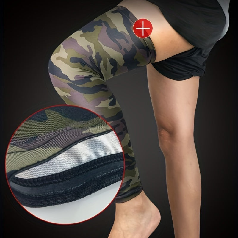 Compression Leg Sleeves Breathable Elastic Sports Knee And Leg Protection