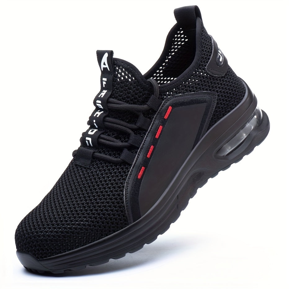 Men's Steel Toe Work Safety Shoes Puncture Proof Breathable Lightweight