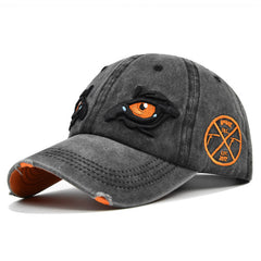 Cartoon Eyes Embroidery Baseball Cap Hip Hop Sports Hat