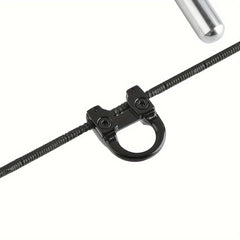 Compound Bow D Loop Aluminum U Ring Buckle D Rope Archery Accessories