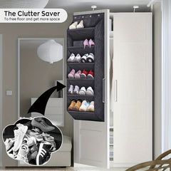 Over The Door Shoe Storage Rack Hanging Shoe Storage Bag