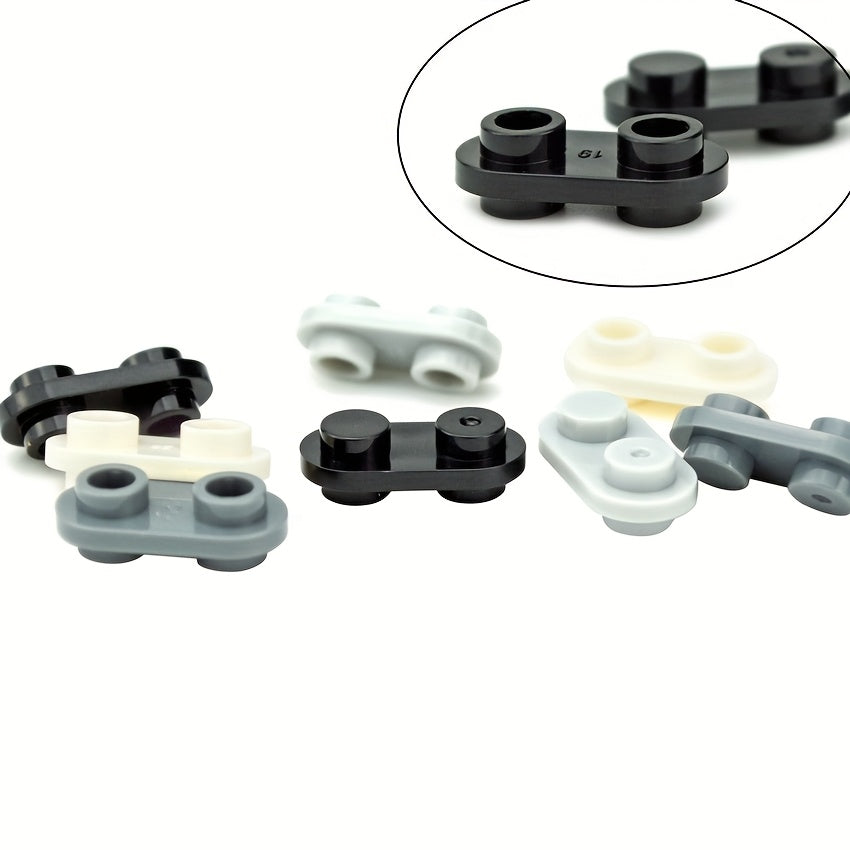 50pcs 1X2 Round Double Sided Stud Blocks Building Toy