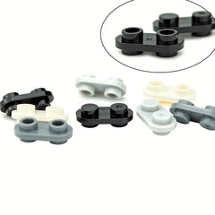 50pcs 1X2 Round Double Sided Stud Blocks Building Toy