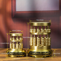 Copper Pen Holder Abacus Home Decoration Gift Creative Pen Holder