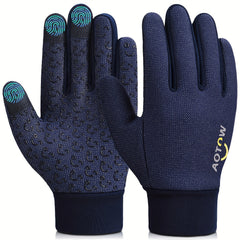 Kids Winter Touch Screen Sport Gloves - Non-slip Warm