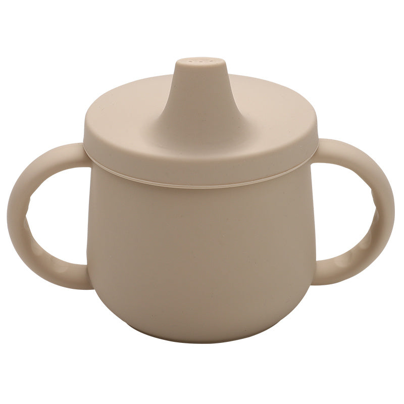 Kids Silicone Leak-proof Learning Drinking Cup