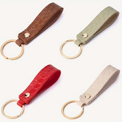 PU Leather Key Chain Car Pendant For Men and Women