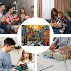 1000 Piece Large Jigsaw Puzzle for Adults - DIY Home Decor - Frameless