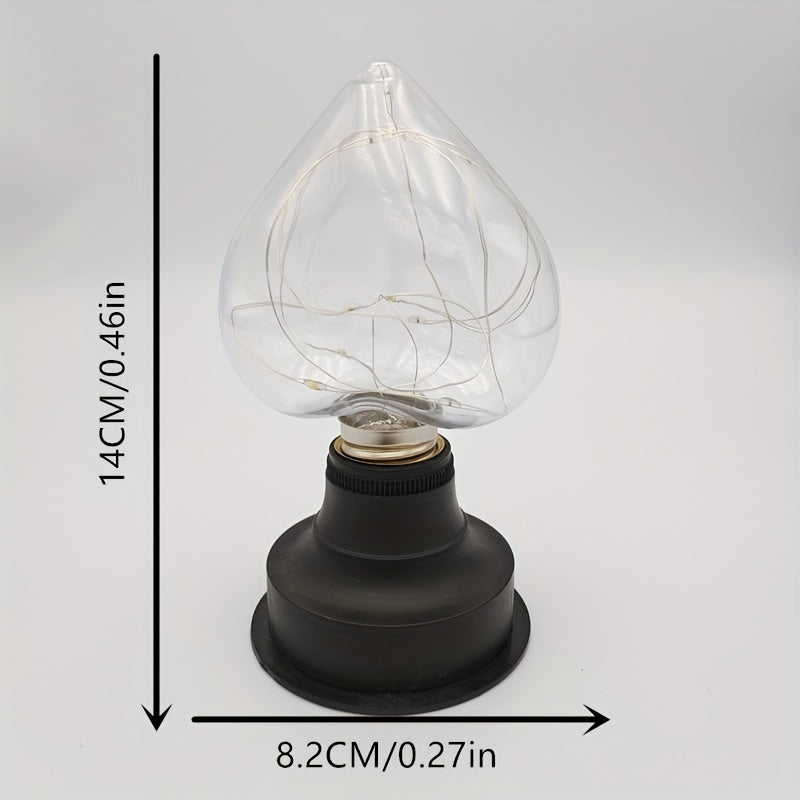 Love Light Bulb Mini Night Light for Camping Bedroom Corridor