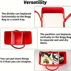 Beach Bag Insert Divider Plastic Detachable Travel Accessories
