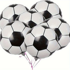6pcs 18 inch Football Balloons Decorative Props for Sports Themed Party