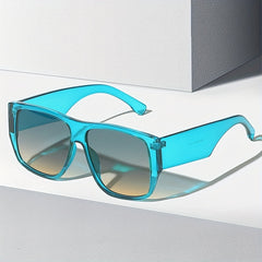 Men's Square Frame Sunglasses UV Protection