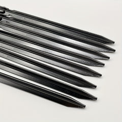8pcs Aluminum Tent Stakes with Reflective Rope Lightweight Pegs