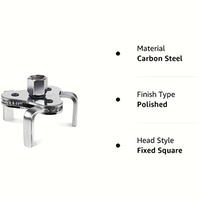 Car Filter Wrench 3-claw Grid Cartridge Removal Tool