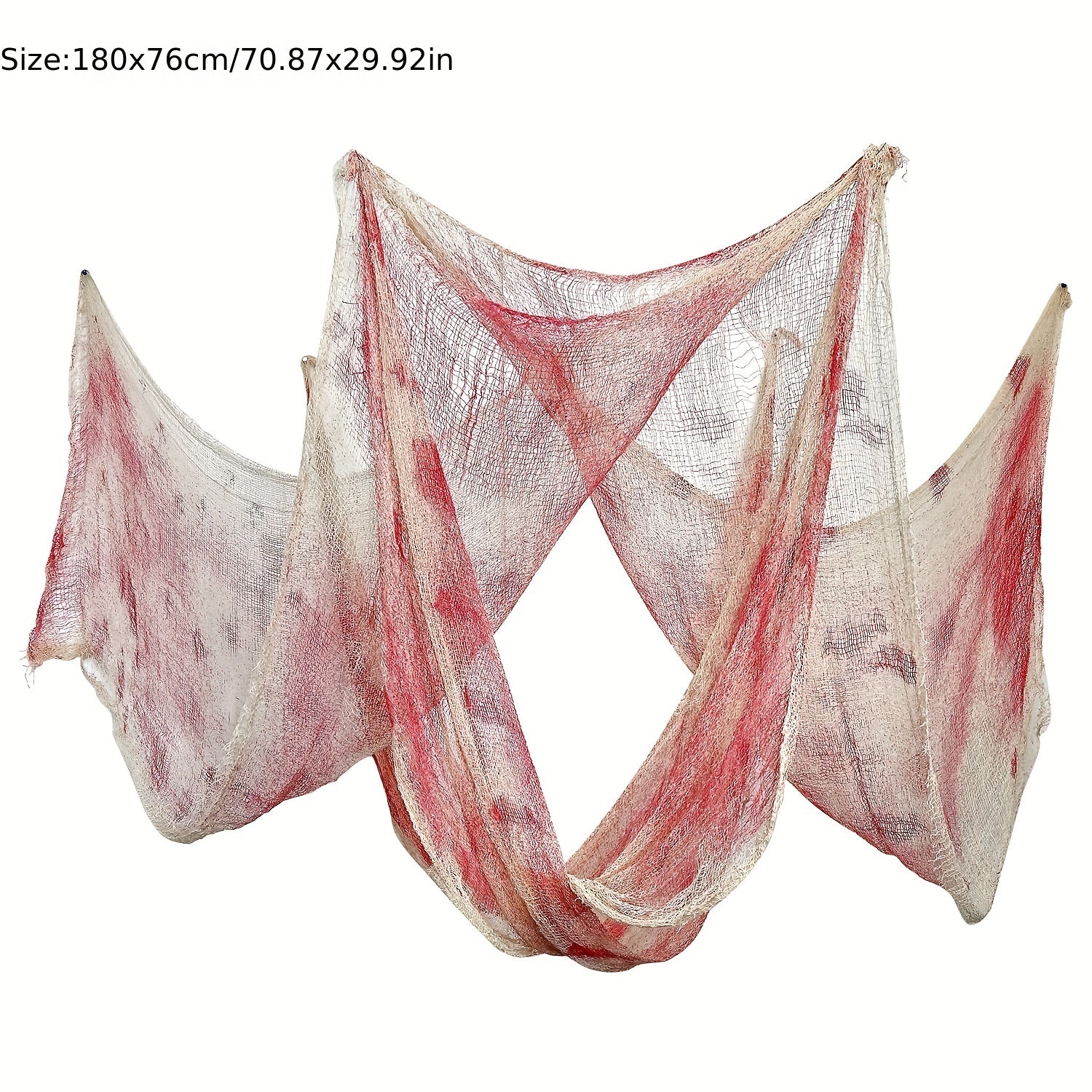 Halloween Blood & Red Creepy Cloth Spooky Fabric Cloth for Haunted House