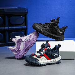 Boy's Toe-Protection Sneakers Non-Slip Casual Shoes