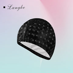 Waterproof PU Swimming Cap Oversized Outdoor Swimming Equipment