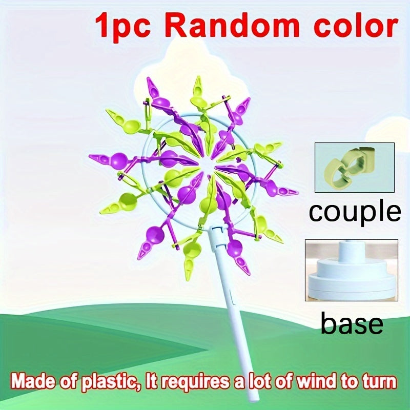 Windmill Bicycle Handle Decorations for Garden and Lawn